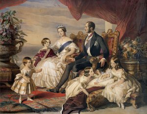 La Reina Victoria (1819-1901) y el Príncipe Alberto (1819-61) con Cinco de Sus Hijos, 1846